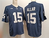 Men's Penn State Nittany Lions #15 Drew Allar Navy Stitched Jersey,baseball caps,new era cap wholesale,wholesale hats